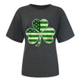 thumbnail image 4 of Wolfast T-Shirts pour Femmes Manches Courtes Mode Féminine Saint-Patrick Imprimé Col Rond Manches Courtes T-Shirt Décontracté Haut T-Shirts pour Femmes Mode, 4 of 9