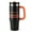 Black and Orange Stripe, variant on Ozark Trail 30oz Varsity Insulated Stainless Steel Tumbler with Handle, Green & Pink Stripe