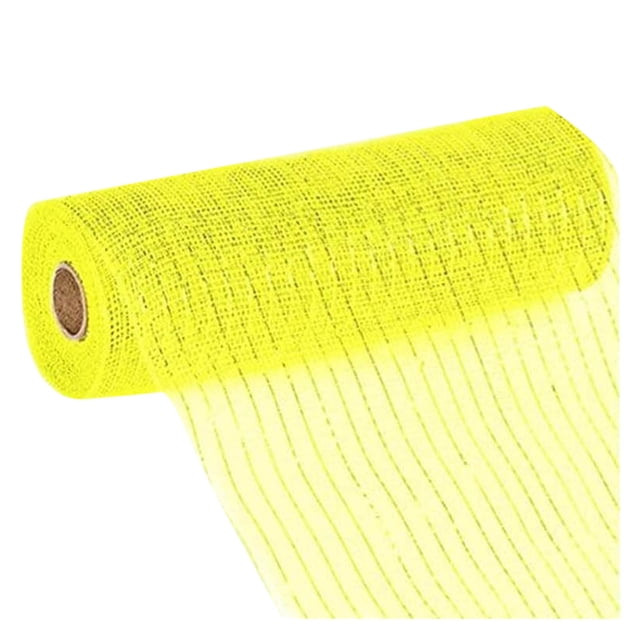Burlap Deco Mesh 10 Inch Wide Deco Poly Decorative Mesh Ribbon Wrapping Ribbon For Home Door Wreath Decoration DIY Crafts Making