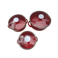 thumbnail image 2 of Lipstore 3 Pieces Enamel Pot Set Cooking Casserole Pot Gifts Multifuctional Double Handle red, 2 of 8