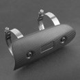 thumbnail image 2 of Dry Carbon Fiber Exhaust MidPipe Universal Heat Shield Kit Cover Fit for Kawasaki, 2 of 3