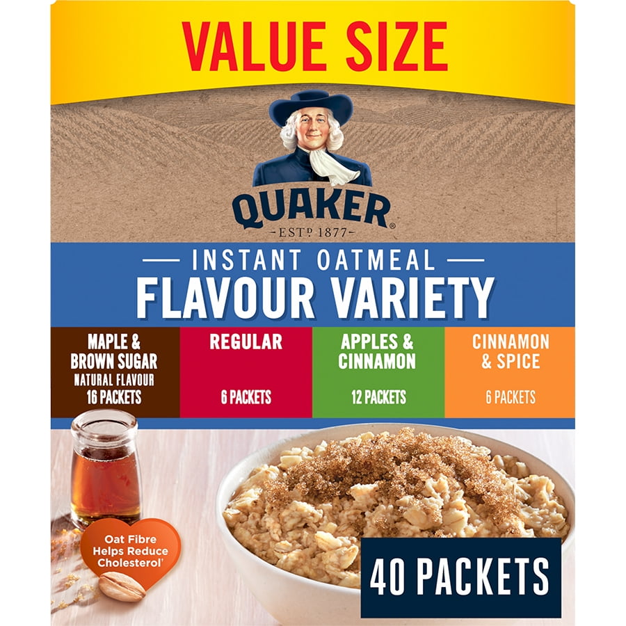 Quaker Gruau Instantane Assortment