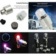 thumbnail image 5 of CNKOO 4 Pcs LED Wheel Tire Valve Caps Light Neon Lamp Waterproof For Car Bike Motorcycle for Car Bike Bicycle, 5 of 8