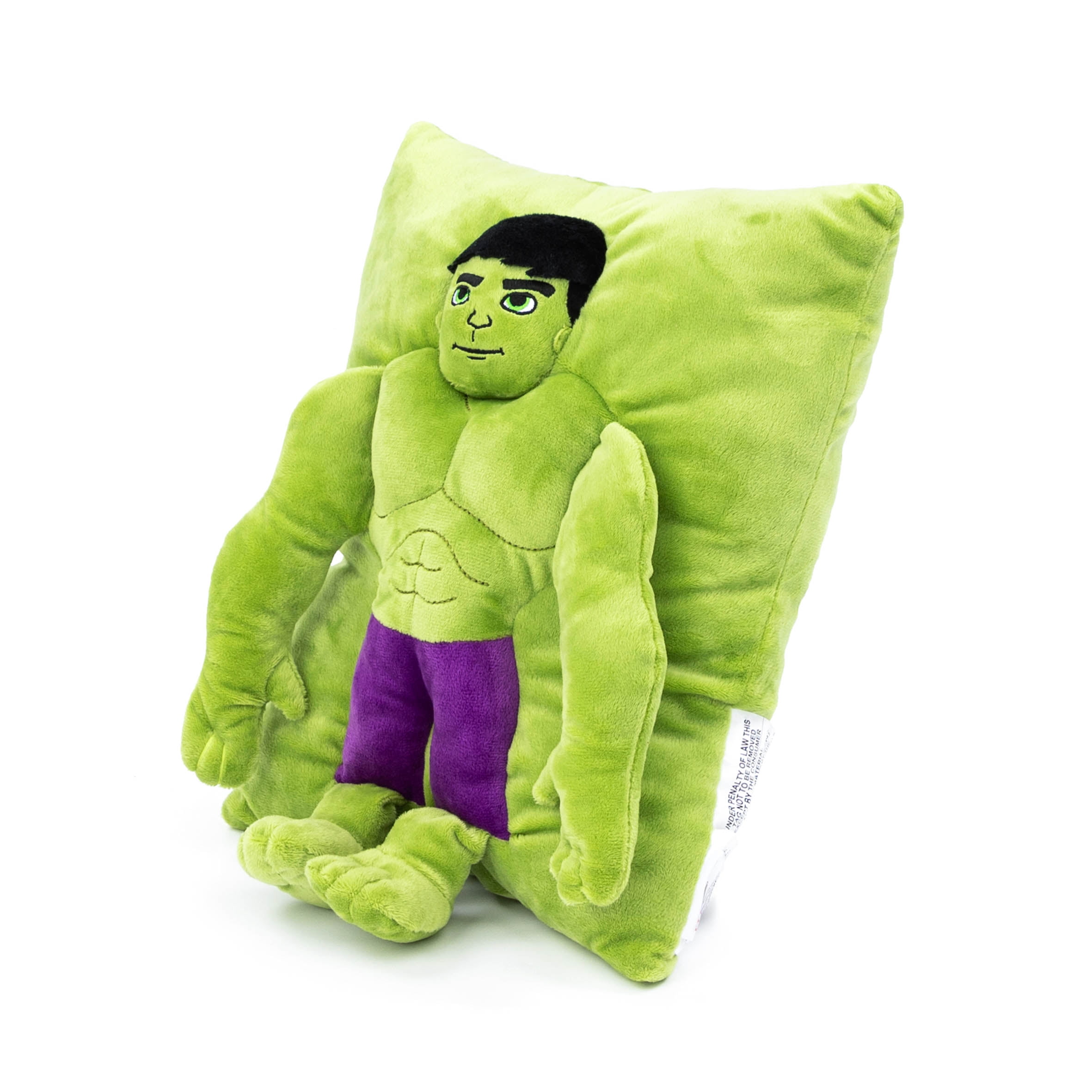 Marvel Spidey & His Amazing Friends The Hulk 3D Snuggle Pillow