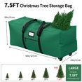 thumbnail image 2 of Bolsa de almacenamiento BROSYDA para árbol de Navidad de 2.3 m con ruedas, 2 of 7