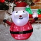 thumbnail image 1 of Luz nocturna de Papá Noel plegable para decoración navideña de césped al aire libre (luz blanca-Papá Noel), 1 of 8