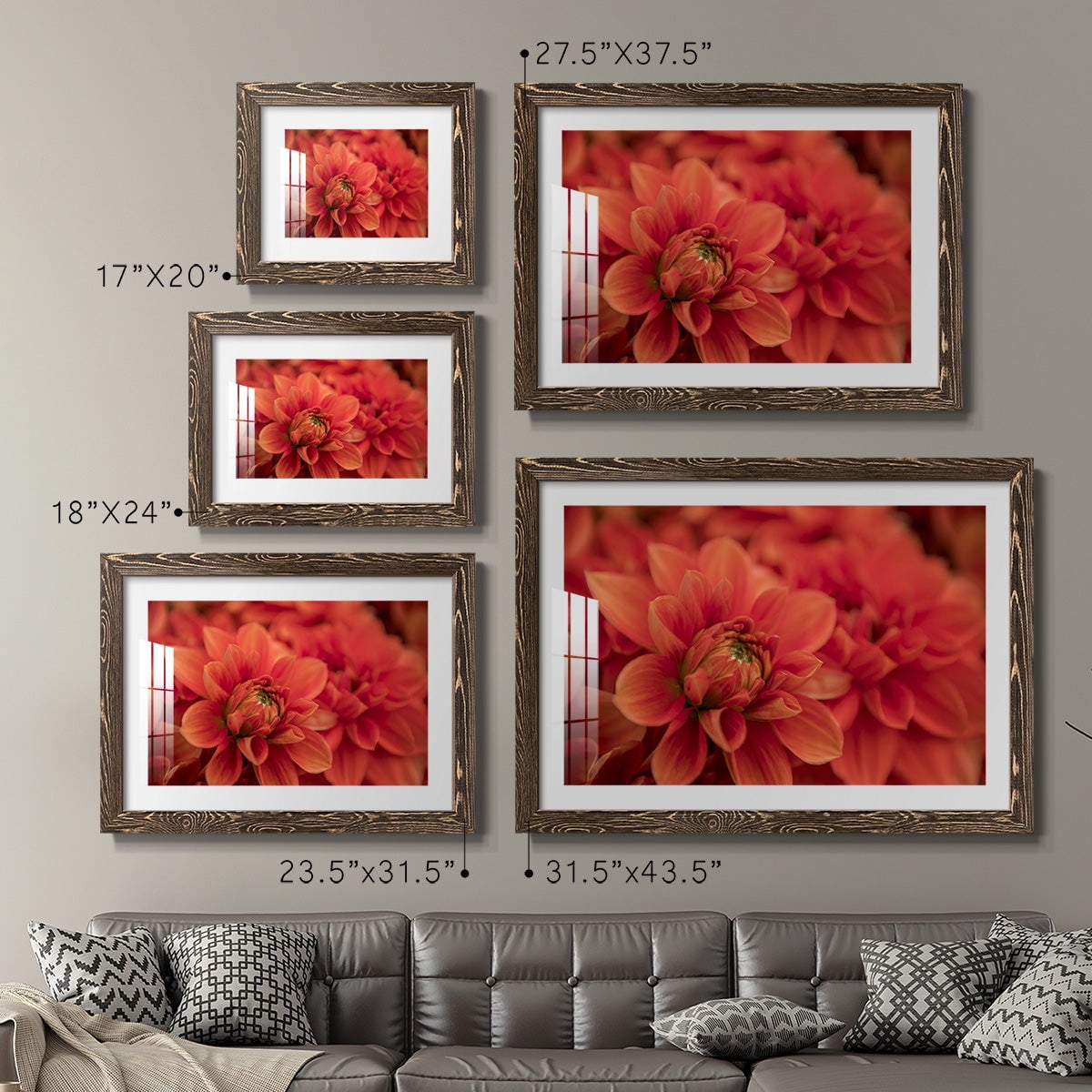 Spring Fire-Premium Framed Print - Ready to Hang