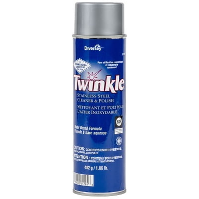 Cleaner-Twinkle Nettoyant & Polisseur en Acier Inoxydable 482G.