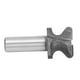 thumbnail image 1 of Woodworking Router Bit, Quickly Eliminate Edges 2 Arc Oxidized Tungsten Alloy Woodworking Groove Cutter  For Grooving ANGGREK Woodworking Milling Cutter, 1 of 8
