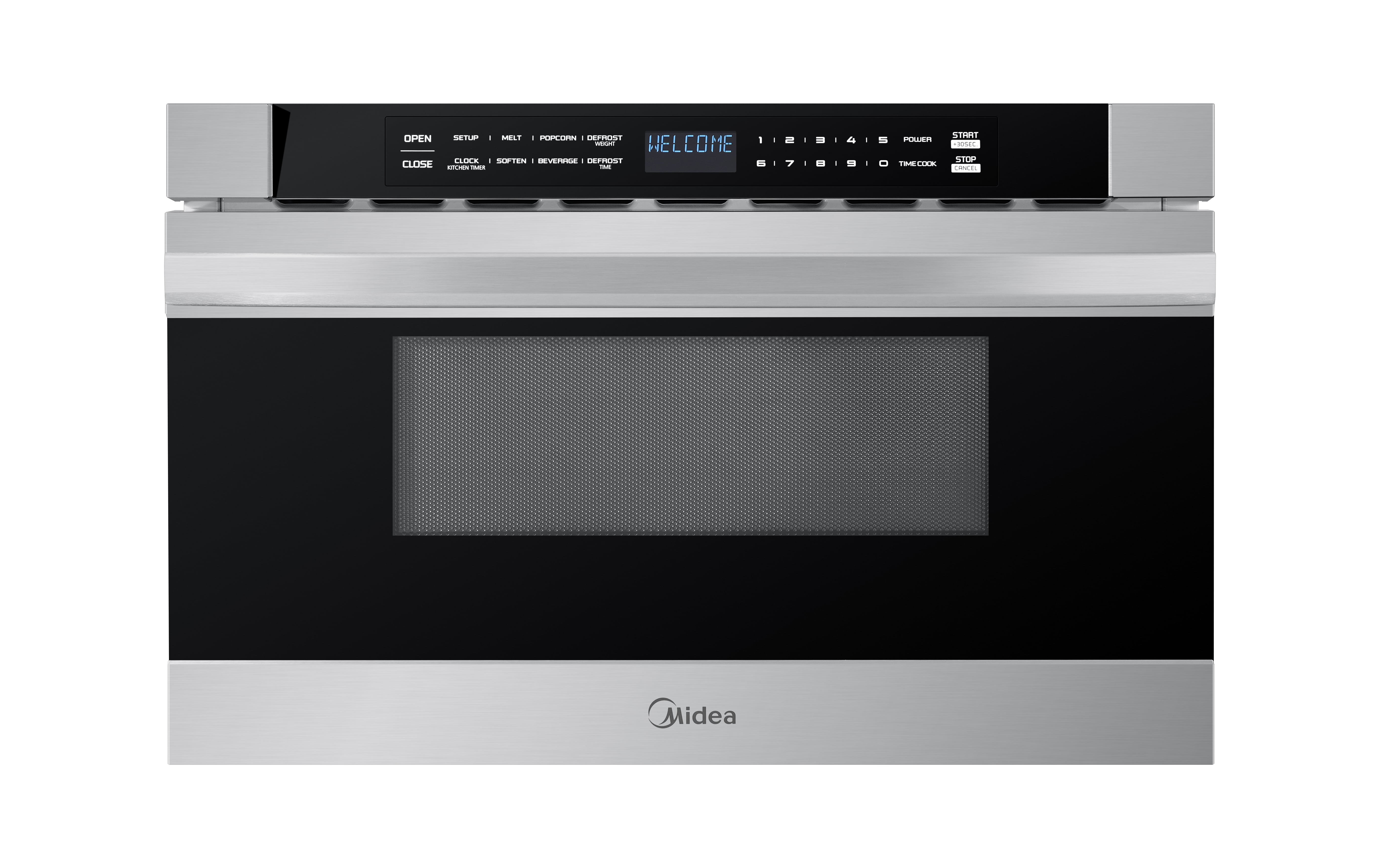 Midea Drawer Microwave, 24 inch, 1.2-cu ft , 1000-Watt, Microwave Drawer, MMB12S2AS