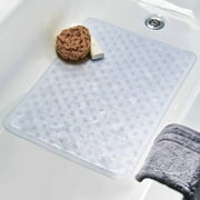 SlipX Solutions 17" x 25" Essential Bath Mat in Clear
