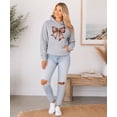 thumbnail image 4 of Football Coquette Bow Hoodie for Women & Teens Game Day Sweatshirt, Gray Hoodie, M, 4 of 8