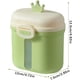 thumbnail image 2 of Caja medidora de leche en polvo,Dispensadores de leche en polvo,Caja de leche en polvo para bebés,Dispensador de fórmula para bebés,Contenedor portátil de caja de leche en polvo para bebés pequeños, 2 of 5