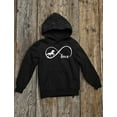 thumbnail image 4 of Infinite Love Horse Tstars Women's Hoodie - Perfect Gift for Horse Lovers - Comfortable Equestrian-Themed Apparel - Ideal for Birthdays & Christmas - Durable Women's Hoodie with Graphic Print, 4 of 6