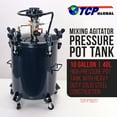thumbnail image 2 of 10 Gallon PRESSURE FEED PAINT POT TANK Spray Gun Sprayer Regulator Air Agitator, 2 of 7