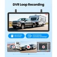 thumbnail image 4 of Cámara de reversa AUTO-VOX Solar inalámbrica 7.2" HD DVR, 4 of 8
