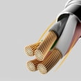 thumbnail image 3 of Cable de datos QCY Blanco, 3 of 6
