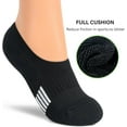 thumbnail image 4 of No Show Socks Womens Athletic Cushion Ankle Footies Low Cut Socks 5-6 Pairs, 4 of 13