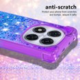 thumbnail image 2 of Case for FOXDOCK Samsung Galaxy M10/A10 Glitter Zipper Wallet Case with Short Hand Strap, 2 of 5