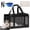 Black, variant on Cat Carrier, Large Cat Carrier for Medium Cats, Foldable Soft-Sided Cat Carriers under 25lbs with a Bowl, Mat, Travel Car Cat Carries for Outdoors, TSA Airline Approved,Blue