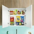 thumbnail image 3 of Sorbus Stackable Open Front Bins for Kitchen, Fridge, Pantry Storage Basket Bins - Easy to Group Good Items and Supplies, 3 of 7