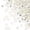Crystal, variant on John Bead Lemon Drop Opaque Czech Glass Seed Beads, 6/0, 12 Pack