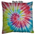 thumbnail image 2 of GCKG Popular Rainbow Tie Dye Reversible Mermaid Sequin Pillow Case Home Decor Cushion Cover 20x20 inches, 2 of 3