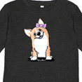 thumbnail image 4 of Inktastic Corgi Puppy Girl Boys or Girls Long Sleeve Toddler T-Shirt, 4 of 5