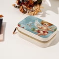 thumbnail image 7 of Cupid Velvet Portable Storage Box with Removable Compartment, Gift: Jewelry Stand, Display Case, Necklace Holder, 7 of 7