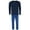 Sky Blue, variant on Hanes X Temp Micro Fleece Thermal Set (Men's)