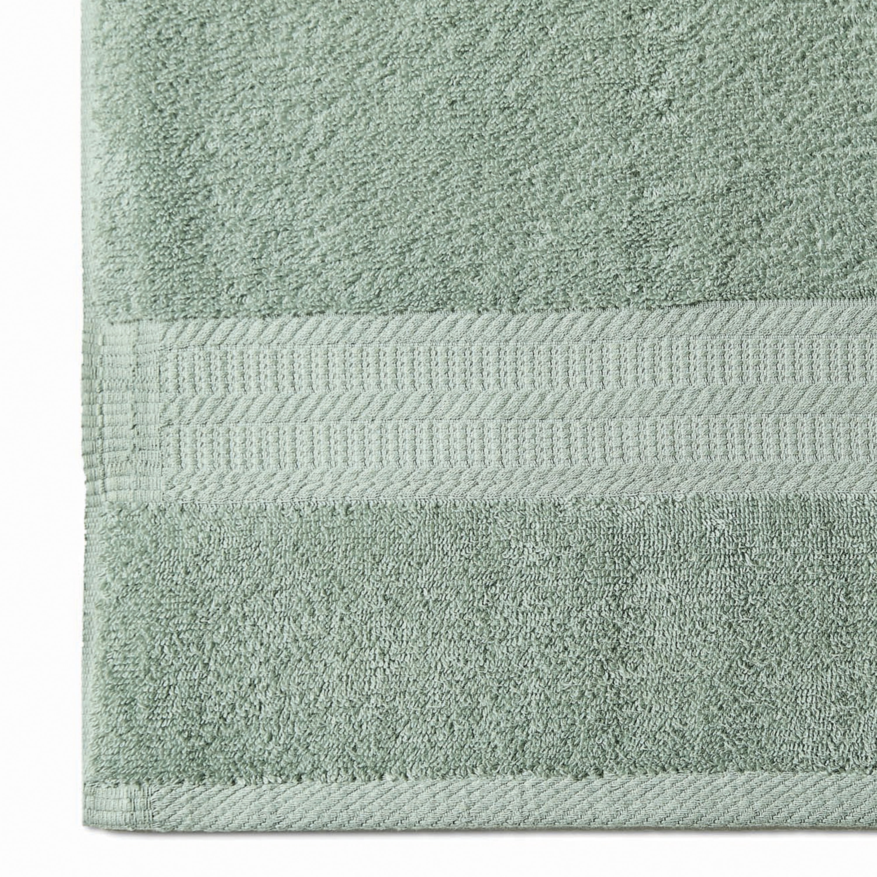 Better Homes & Gardens 6-Piece Bath Towel Set, Solid Green