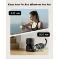 thumbnail image 6 of Petlibro 3L Granary Automatic Cat Feeder – Timed Cat/Dog Dry Food Dispenser with Freshness Preservation, Up to 50 Portions & 6 Meals Per Day, Ideal for Cats & Small Dogs, 6 of 8