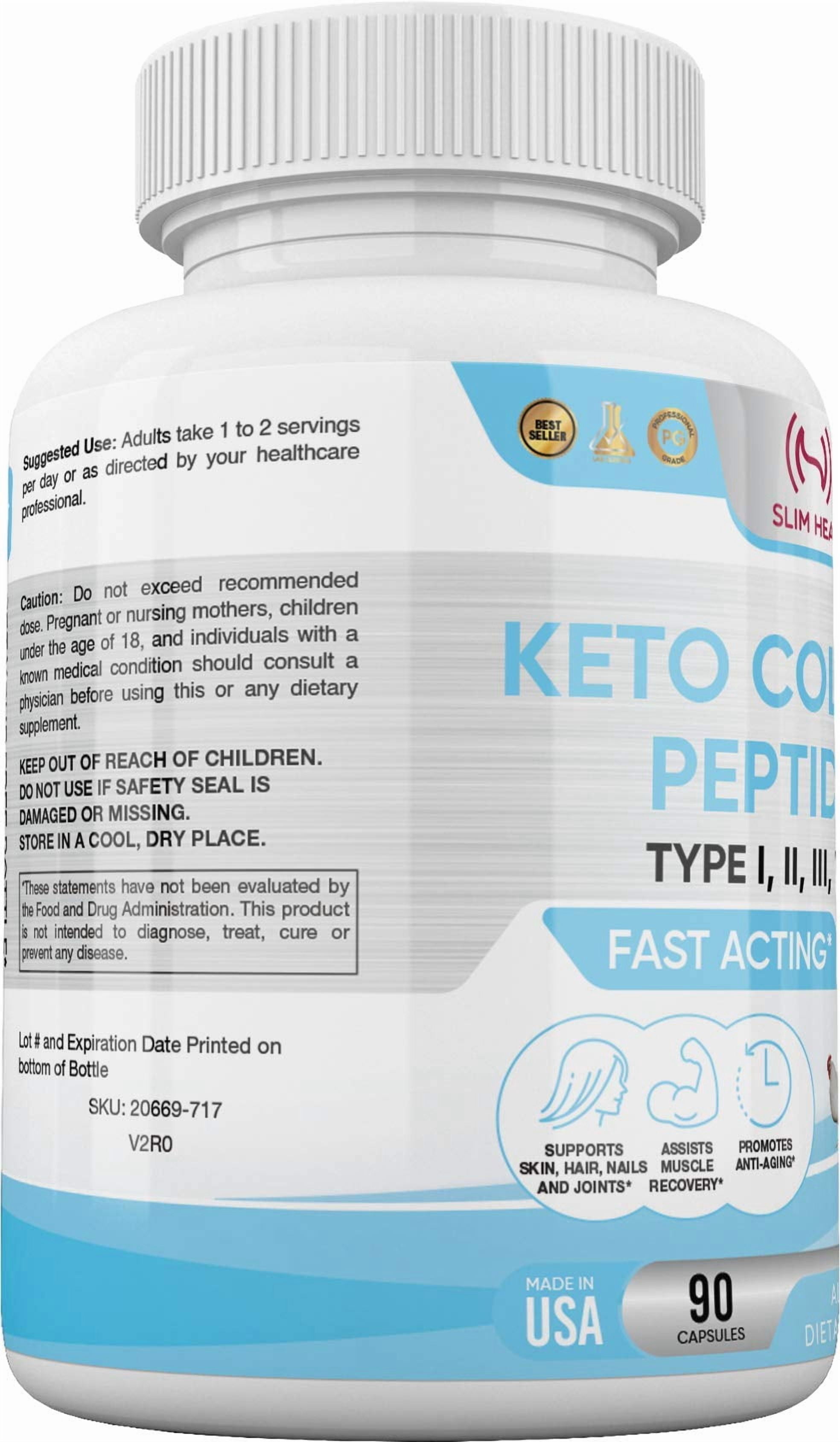 Multi Collagen Complex - Types I, II, III, V, X - Hydrolyzed Collagen Supplement for Hair, Nails & Joint Health - All Natural, Supports Skin & Bone Wellness