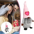 thumbnail image 6 of Valentine's Day Polyester Gnome Plush Décor, Scandinavian Gnome Doll for Home Table Indoor Party Supplies Decoration Sweet Valentines Gifts Easter Basket Stuffer Birthday Party Favor 14 inches, 6 of 7