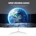 thumbnail image 3 of Monitor curvo CRUA 24" FHD (1920 × 1080p) 100 Hz 99% sRGB blanco, 3 of 7