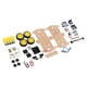 thumbnail image 5 of Chasis De Coche Robot, Kit De Chasis De Coche Robot Inteligente Estructura Simple Profesional Para Bricolaje, 5 of 7