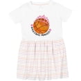 thumbnail image 3 of Inktastic Basketball Princess- Tiara Girls Toddler Dress, 3 of 5