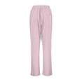 thumbnail image 6 of BJUTIR Girls Pants Comfortable Casual Pants Soft Everyday Wear With Elastic Waist Playful Outdoor And School Comfort Fit Pink Trousers Size 4-5 Years, 6 of 7