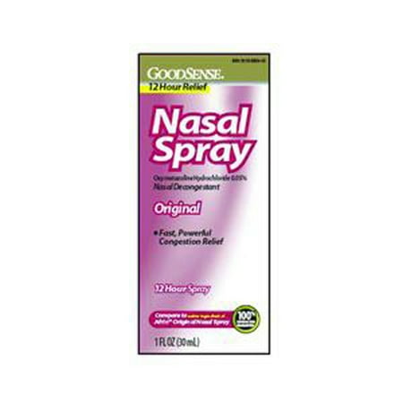Oxymetazoline Hydrochloride - GoodSense Original Nasal Spray 1 oz., 0.05% Oxymetazoline Hydrochloride-1 Each