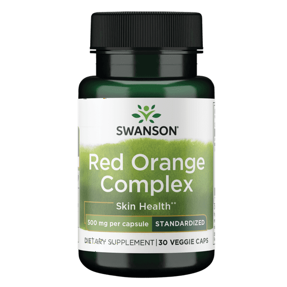Swanson Red Orange Complex 500 mg 30 Veggie Capsules