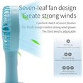 thumbnail image 2 of stanreset Mini Handheld Fan with Portable Charging Base Personal Fan Rechargeable Cooling USB Desk Fan with 3 Adjustable Speeds for Office Travel Outdoors, 2 of 6