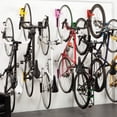 thumbnail image 5 of Remote Bike Rack Foldable Vertical Bike Rack, Wall Mounted Heavy Duty Bike Wall Hook Garage for Garage Shed Orange, 5 of 5