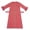 Watermelon Red, variant on Mercatoo Islami𝐜 Abaya for Kids Girls Embroidered Muslim Dress Long Sleeve Ruffle Kaftan Robe Solid Prayer Dress Arabic Thobe