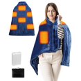 thumbnail image 1 of Ahmylion Heated Shawl Blanket , USB - C power cable, 3 heating levels, battery included, 1 of 1
