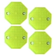 thumbnail image 1 of koolsoo 4 Pieces Generic Auto Lift Hoist Octagon Rubber Arm Pads Anti Slip Universal Yellow, 1 of 8