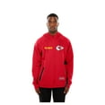 thumbnail image 4 of Men's New Era  Red Kansas City Chiefs Combine Authentic Raglan Scuba Full-Zip Hoodie, 4 of 5