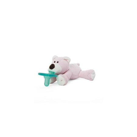WubbaNub Pink Bear Infant Pacifier