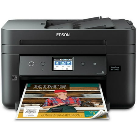 Epson WorkForce WF-2860 AIO Printer Printer (Best Epson Printer For Black And White Photography)