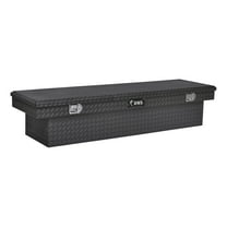 UWS EC10322 63-Inch Gloss Black Heavy-Wall Aluminum Truck Tool Box, RigidCore Lid