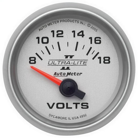 Auto Meter 4992 Ultra-Lite II Voltmeter